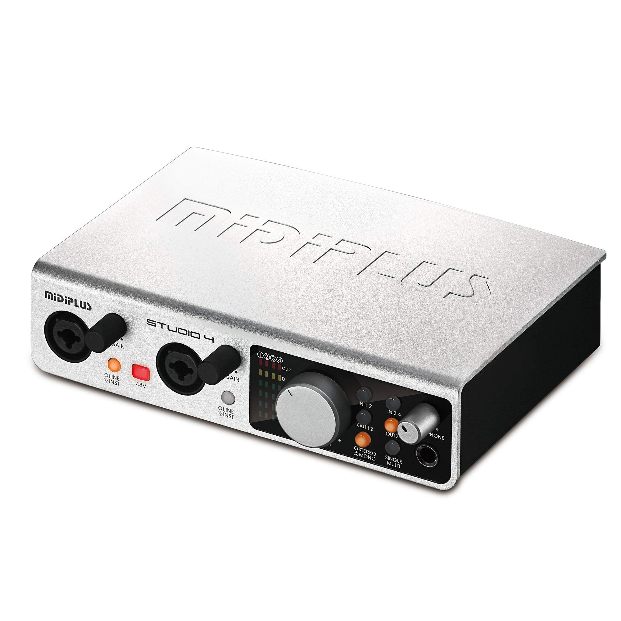 Amazon.com: midiplus Studio 4 Audio Interface : Musical Instruments